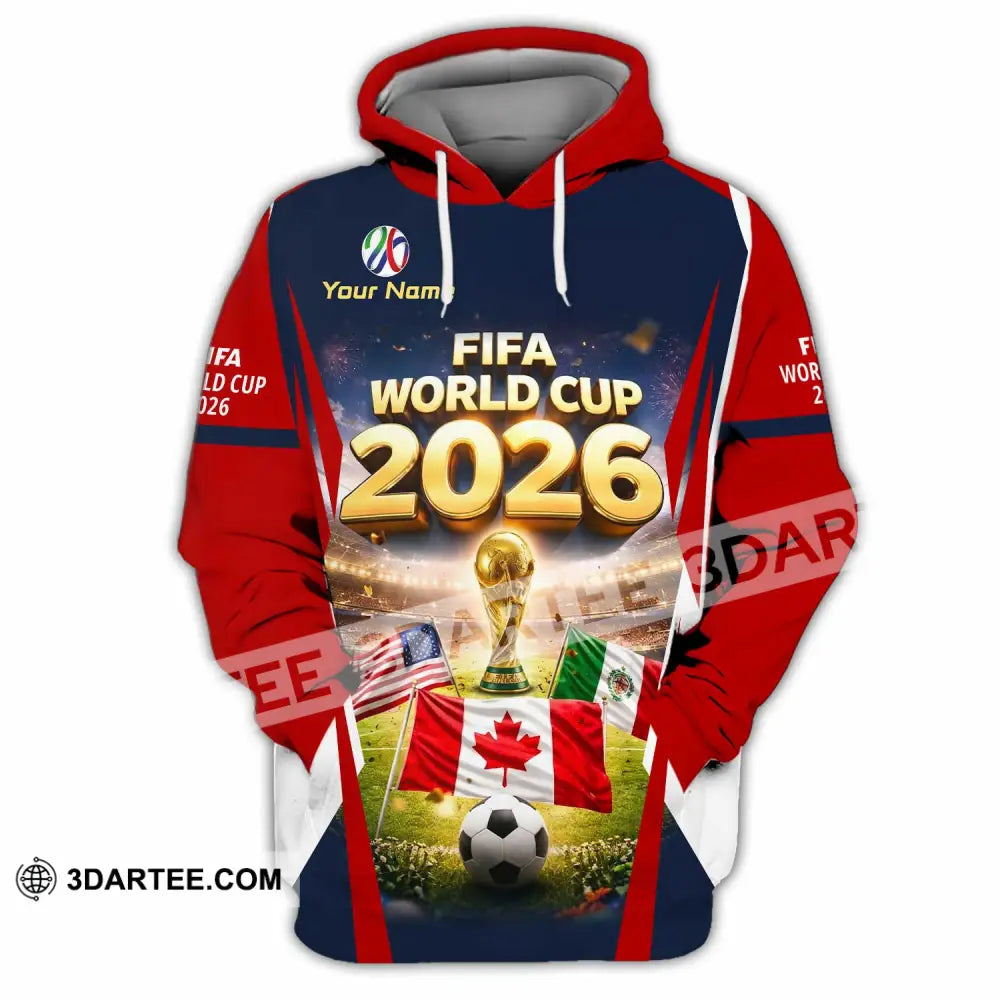 Unisex Shirt - Custom World Cup 2026 3D Shirt Hoodie / S T-shirt