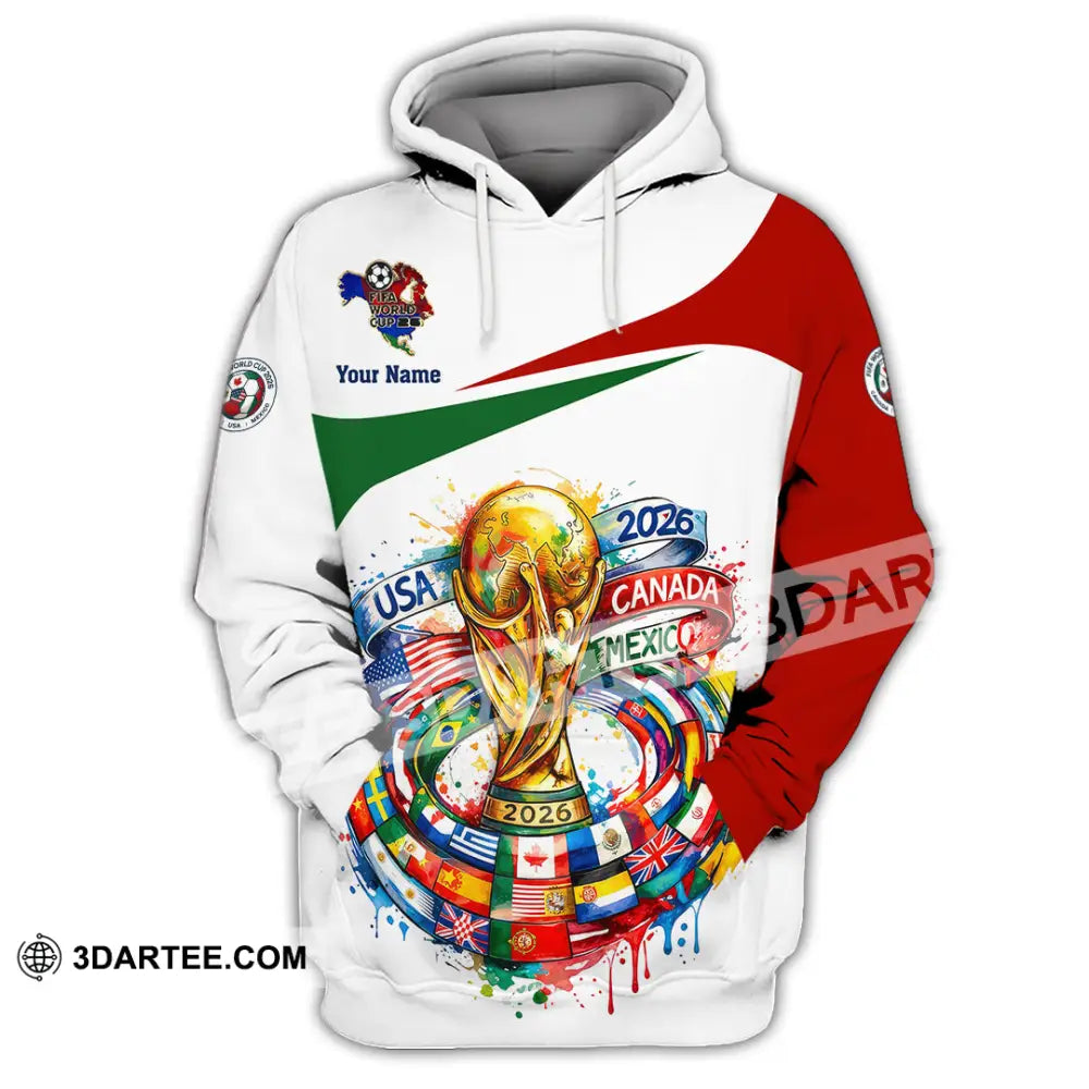 Unisex Shirt - Custom World Cup 2026 3D Shirt - Hoodie / S - T-shirt