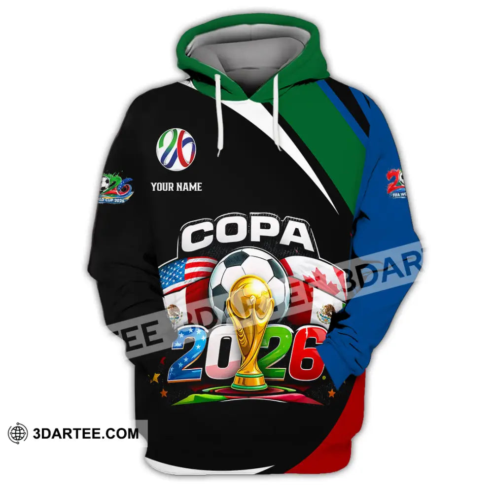 Unisex Shirt - Custom COPA 2026 3D Shirt - Hoodie / S - T-shirt