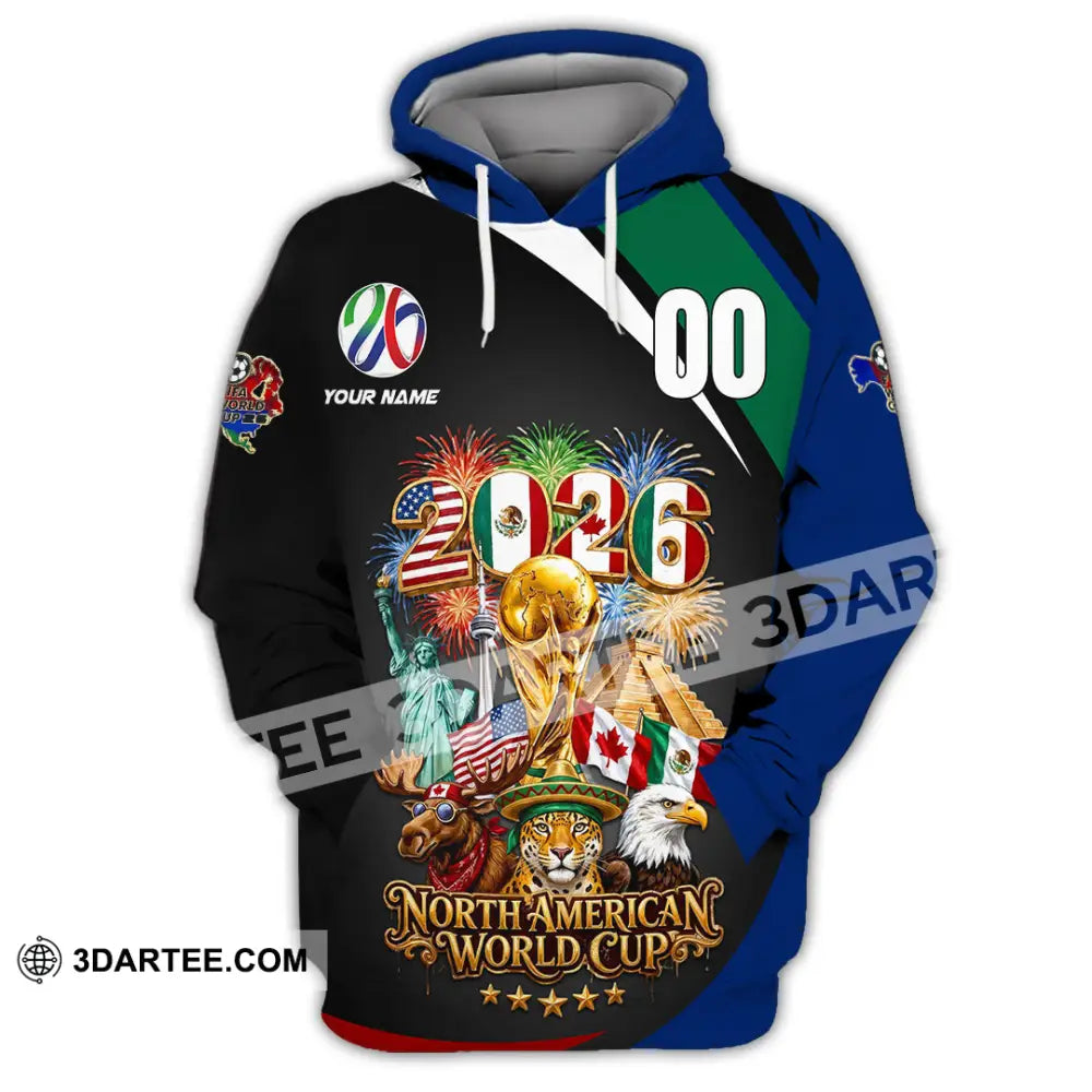 Unisex Shirt - Custom World Cup 2026 3D Shirt - Hoodie / S - T-shirt