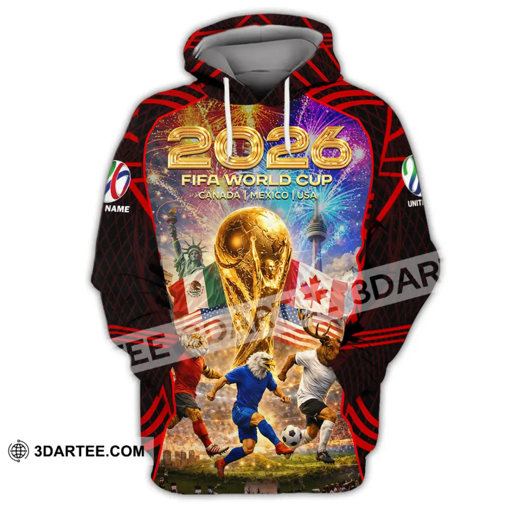 Unisex Shirt - Custom World Cup 2026 3D Shirt Hoodie / S T-shirt