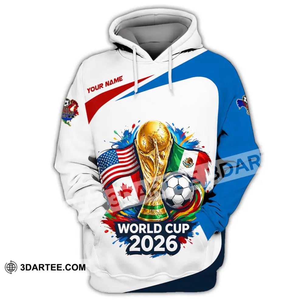 Unisex Shirt - Custom World Cup 2026 3D Shirt - Hoodie / S - T-shirt