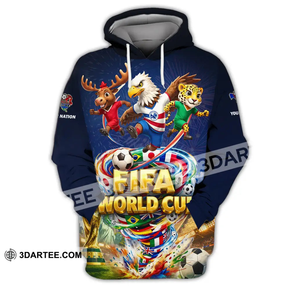 Unisex Shirt - Custom World Cup 2026 3D Shirt Hoodie / S T-shirt