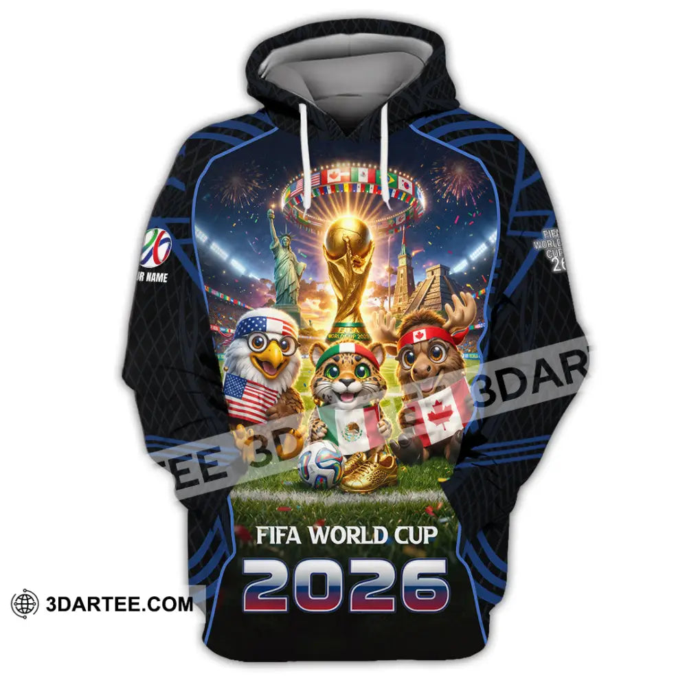 Unisex Shirt - Custom World Cup 2026 3D Shirt Hoodie / S T-shirt