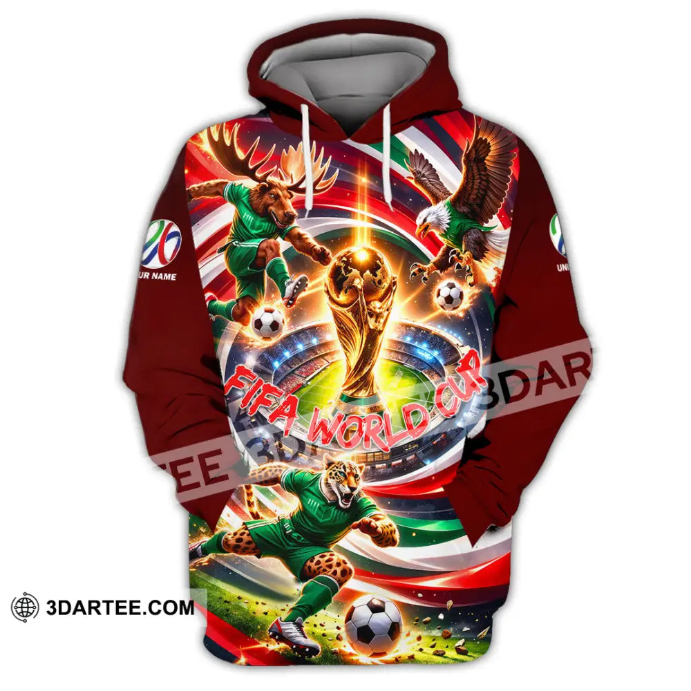 Unisex Shirt - Custom World Cup 2026 3D Shirt Hoodie / S T-shirt