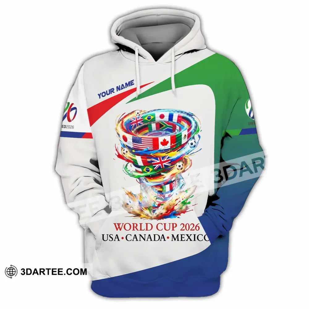 Unisex Shirt - Custom World Cup 2026 3D Shirt Hoodie / S T-shirt