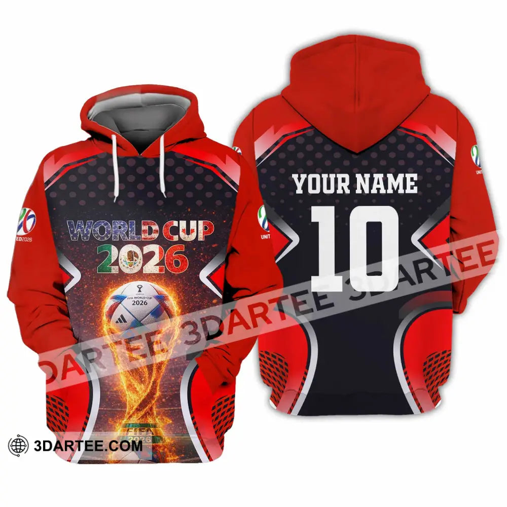 Unisex Shirt - Custom World Cup 2026 3D Shirt Hoodie / S T-shirt