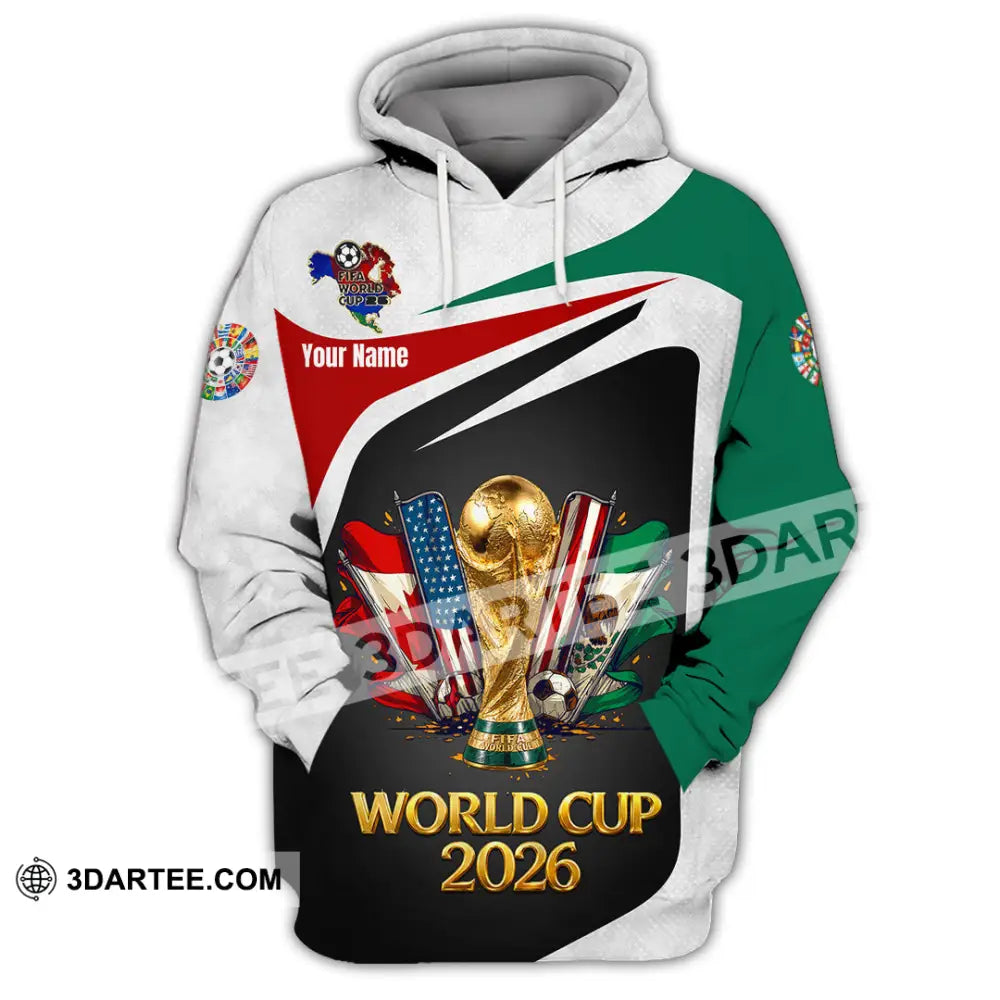 Unisex Shirt - Custom World Cup 2026 3D Shirt - Hoodie / S - T-shirt