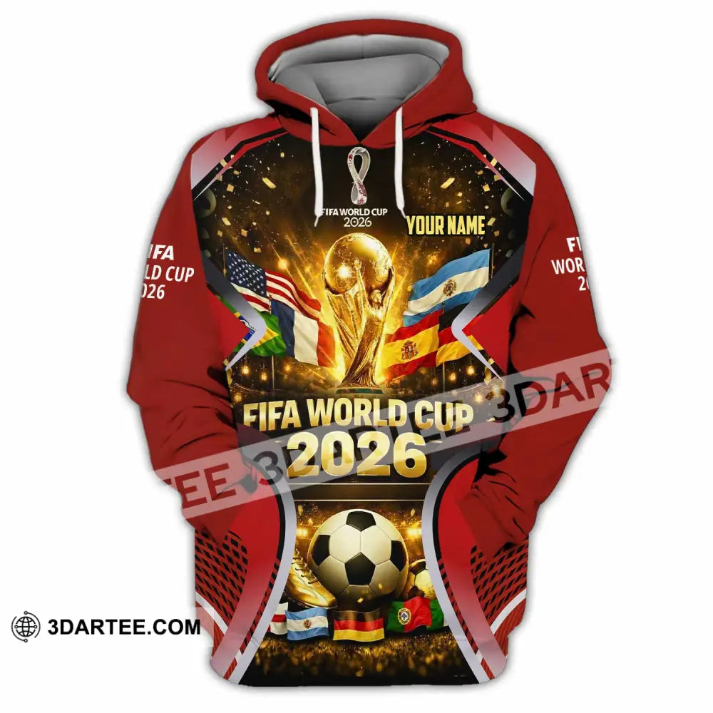 Unisex Shirt - Custom World Cup 2026 3D Shirt Hoodie / S T-shirt
