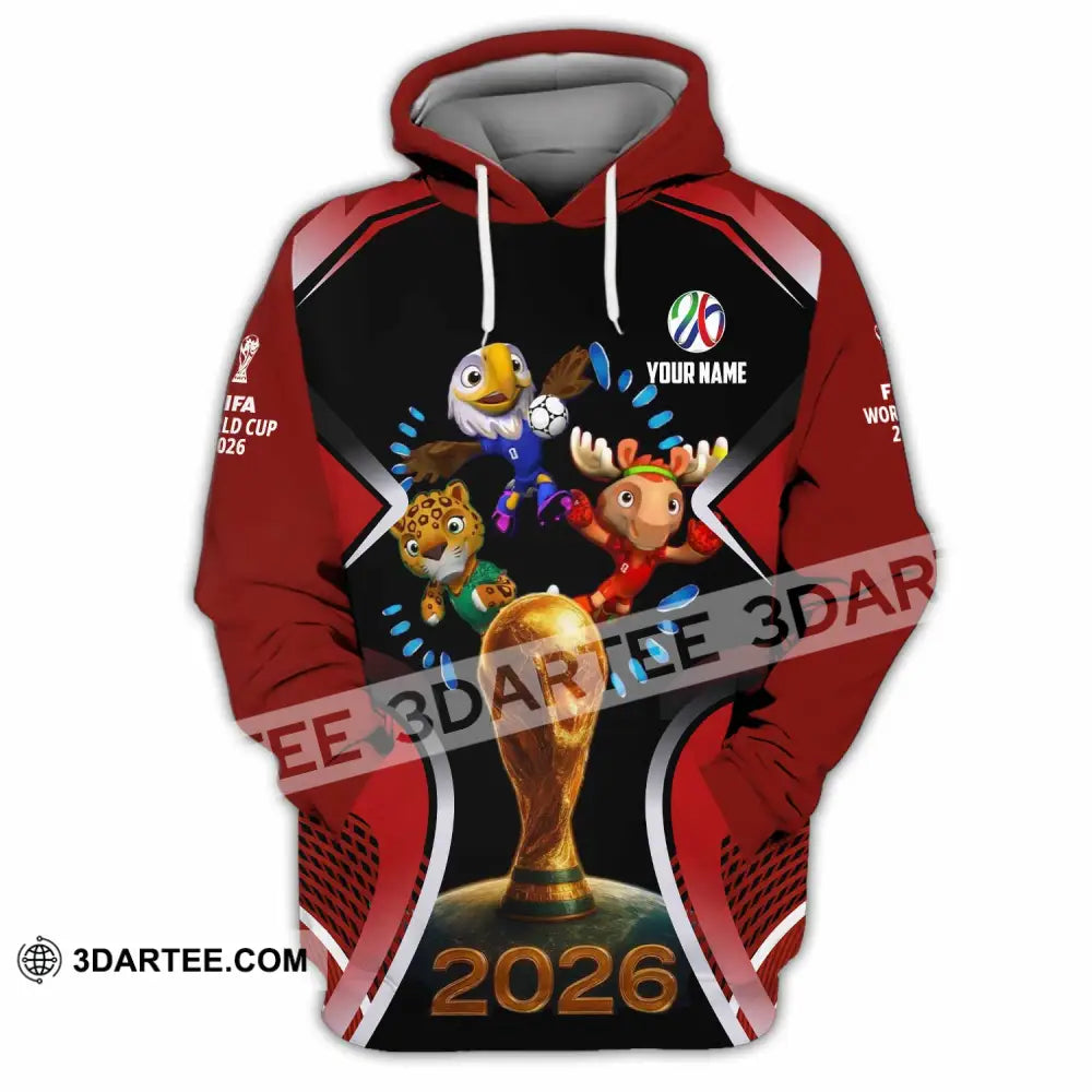 Unisex Shirt - Custom World Cup 2026 3D Shirt - Hoodie / S - T-shirt