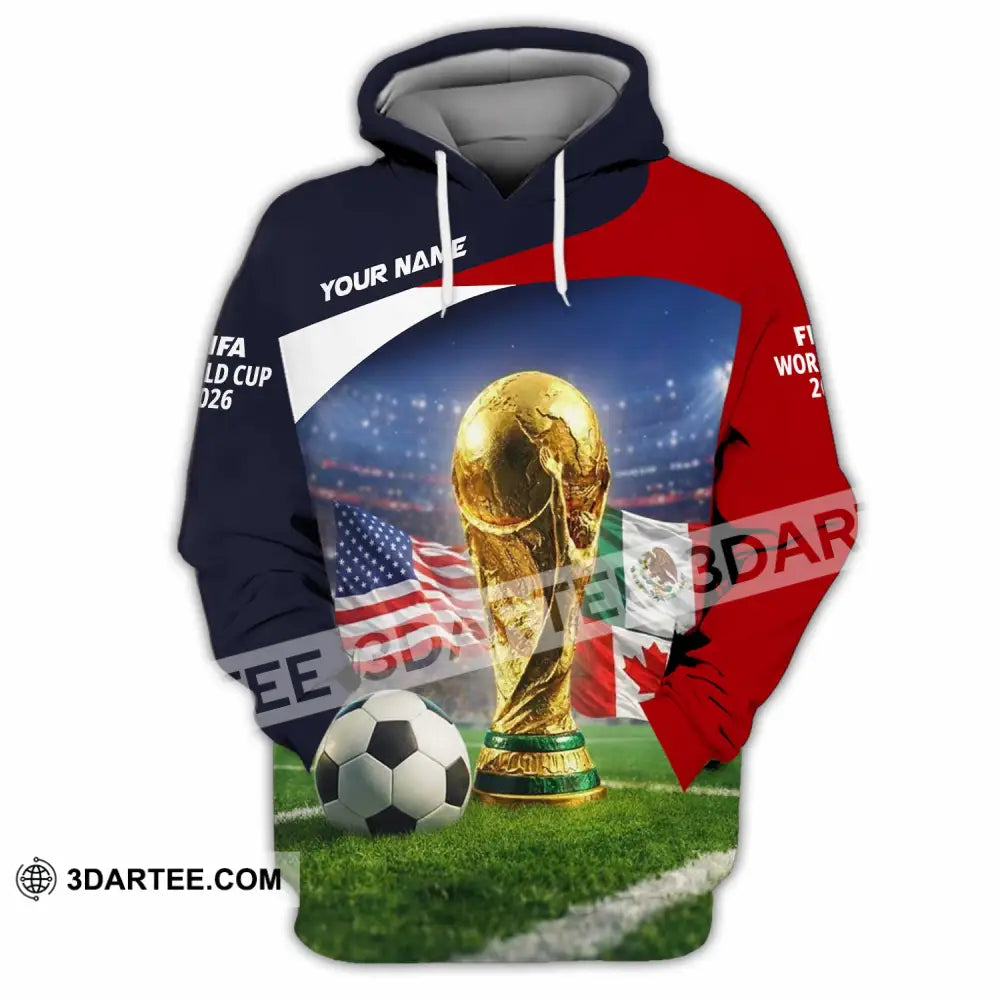 Unisex Shirt - Custom World Cup 2026 3D Shirt Hoodie / S T-shirt
