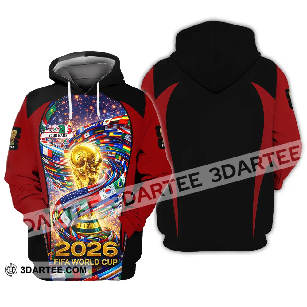Unisex Shirt - Custom World Cup 2026 3D Shirt Hoodie / S T-shirt