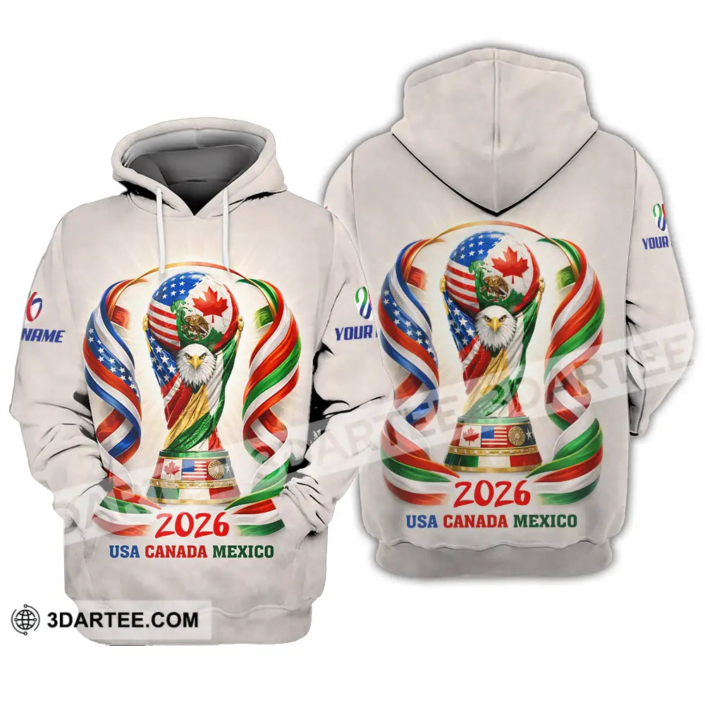 Unisex Shirt - Custom World Cup 2026 3D Shirt Hoodie / S T-shirt