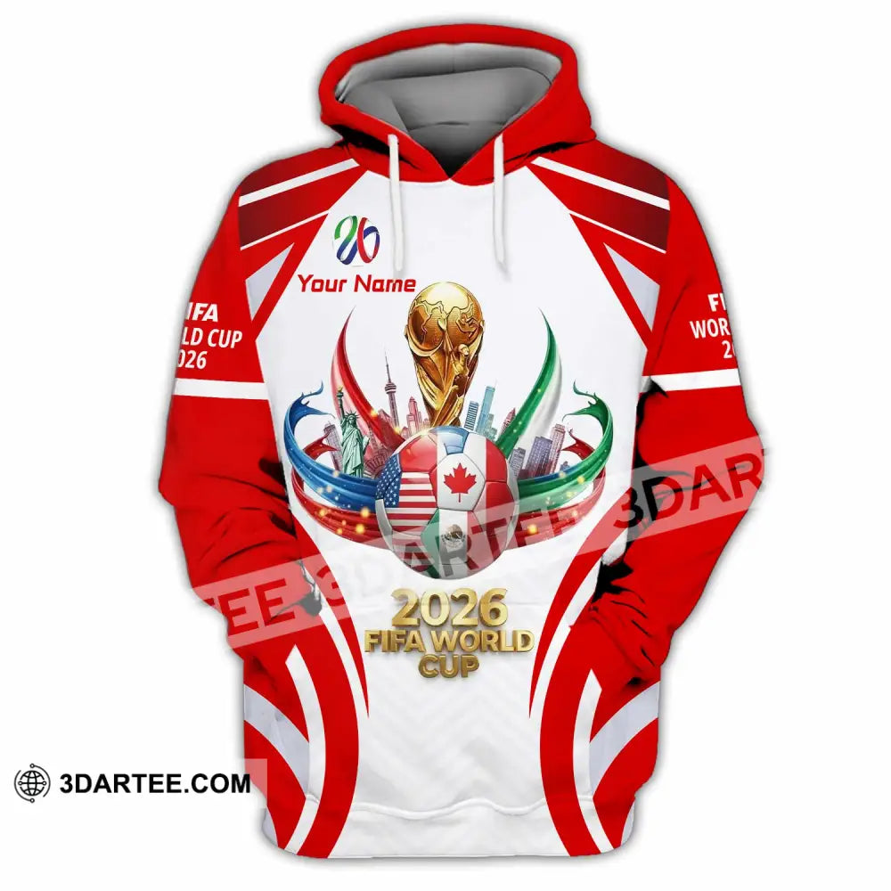 Unisex Shirt - Custom World Cup 2026 3D Shirt Hoodie / S T-shirt