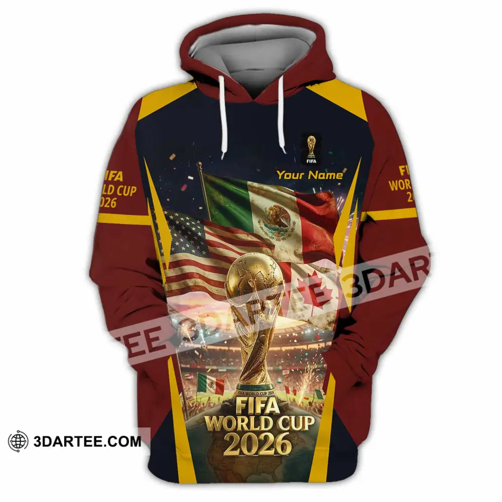 Unisex Shirt - Custom World Cup 2026 3D Shirt Hoodie / S T-shirt