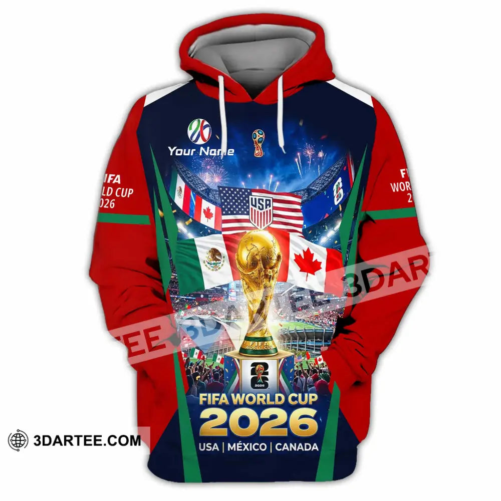 Unisex Shirt - Custom World Cup 2026 3D Shirt Hoodie / S T-shirt