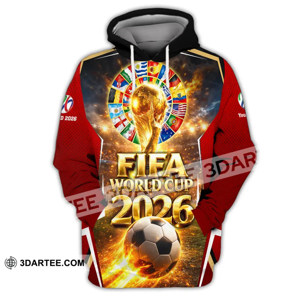 Unisex Shirt - Custom World Cup 2026 3D Shirt - Hoodie / S - T-shirt