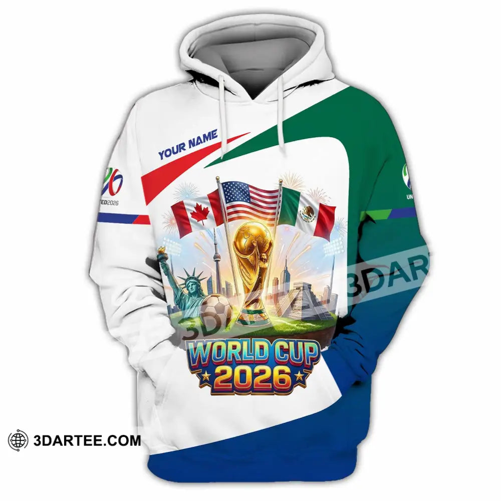 Unisex Shirt - Custom World Cup 2026 3D Shirt Hoodie / S T-shirt
