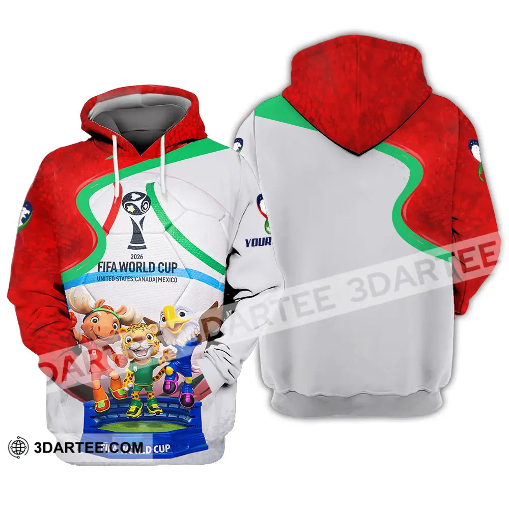 Unisex Shirt - Custom World Cup 2026 3D Shirt Hoodie / S T-shirt