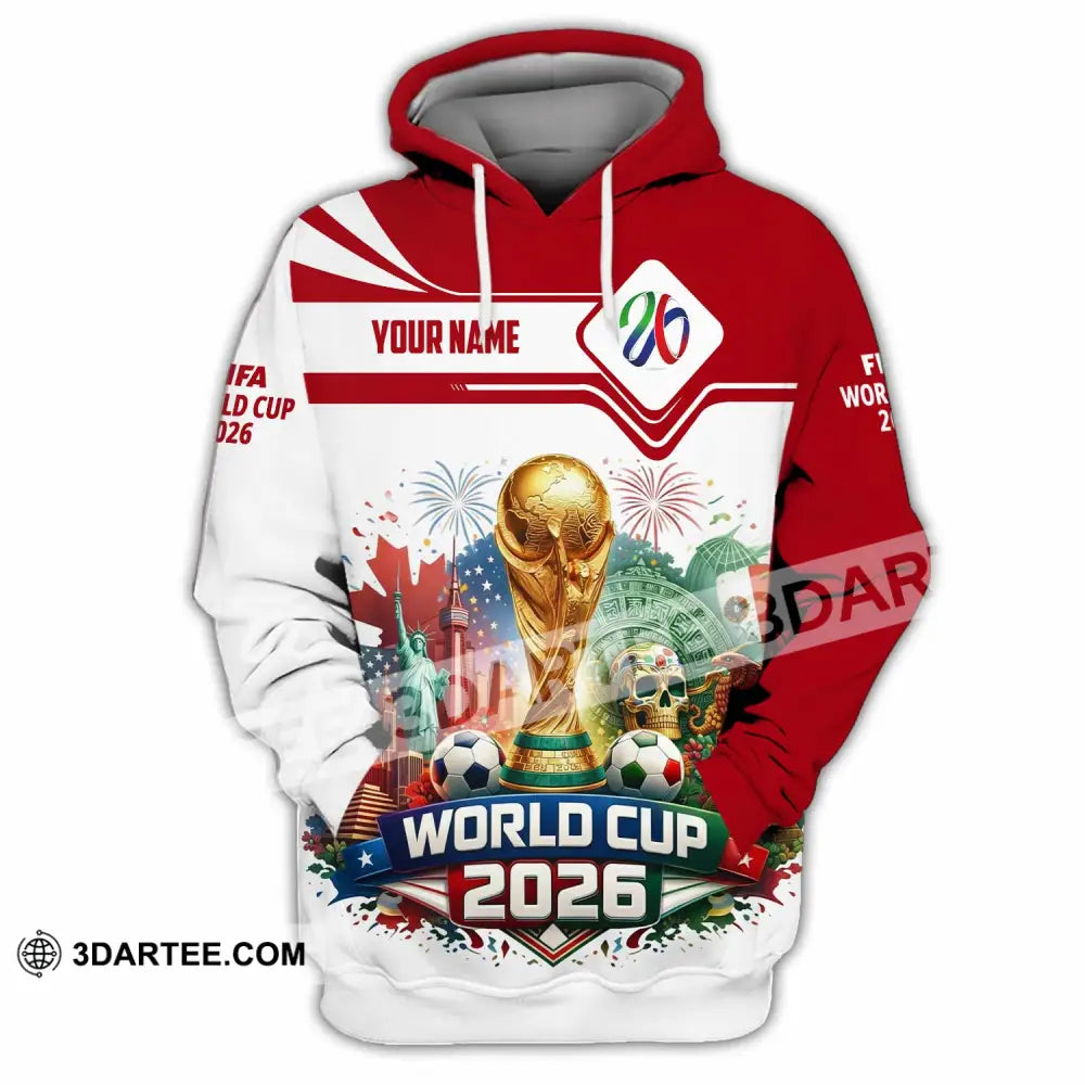 Unisex Shirt - Custom World Cup 2026 3D Shirt Hoodie / S T-shirt