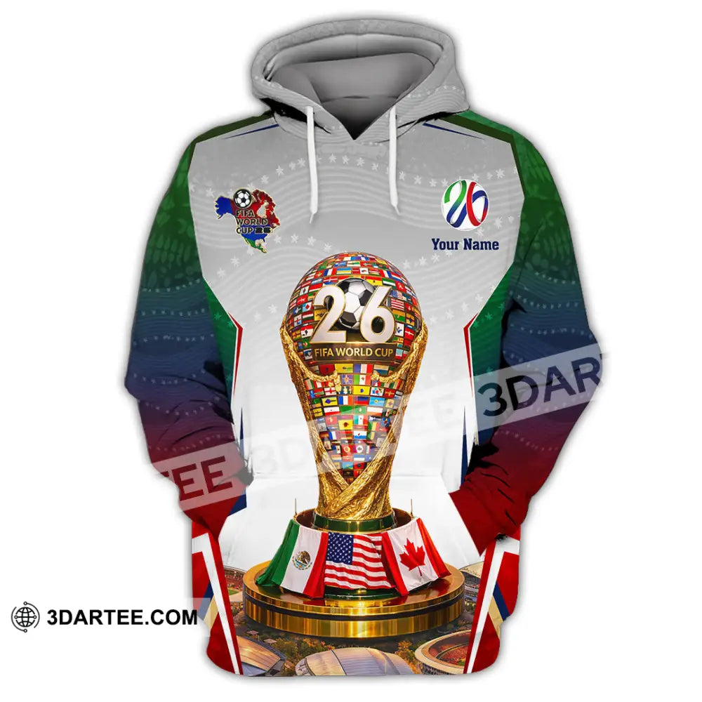 Unisex Shirt - Custom World Cup 2026 3D Shirt - Hoodie / S - T-shirt