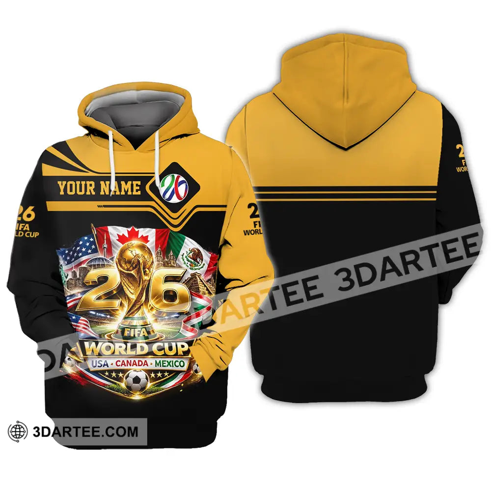 Unisex Shirt - Custom World Cup 2026 3D Shirt - Hoodie / S - T-shirt