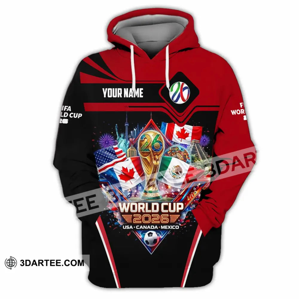 Unisex Shirt - Custom World Cup 2026 3D Shirt Hoodie / S T-shirt