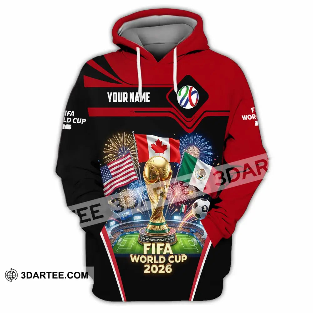 Unisex Shirt - Custom World Cup 2026 3D Shirt Hoodie / S T-shirt