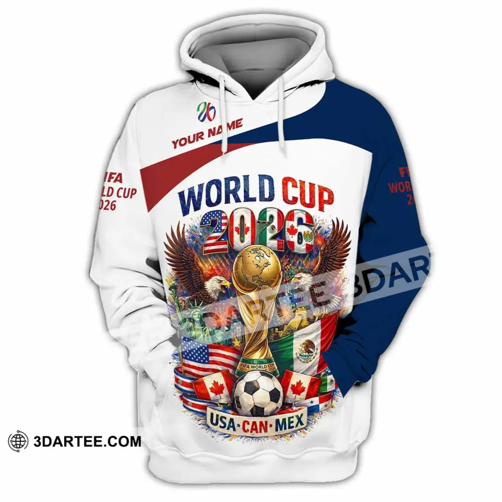 Unisex Shirt - Custom World Cup 2026 3D Shirt - Hoodie / S - T-shirt