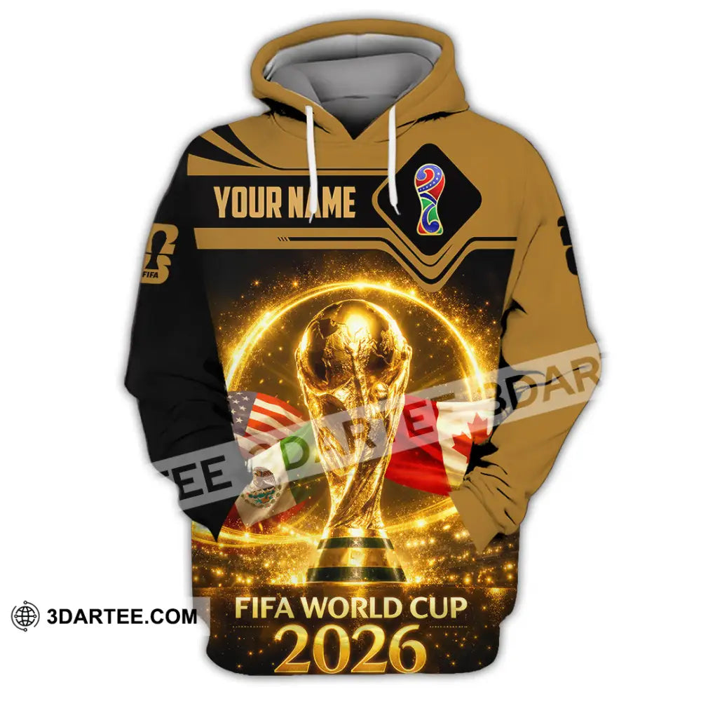 Unisex Shirt - Custom World Cup 2026 3D Shirt - Hoodie / S - T-shirt