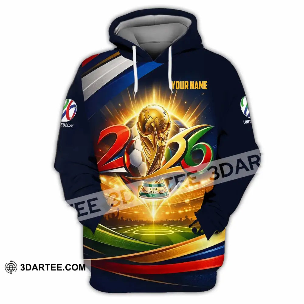 Unisex Shirt - Custom World Cup 2026 3D Shirt - Hoodie / S - T-shirt