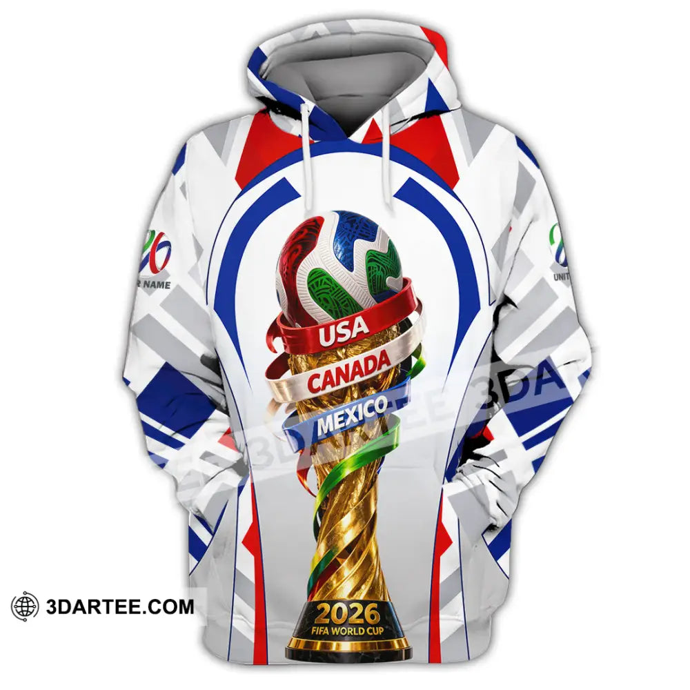 Unisex Shirt - Custom World Cup 2026 3D Shirt Hoodie / S T-shirt