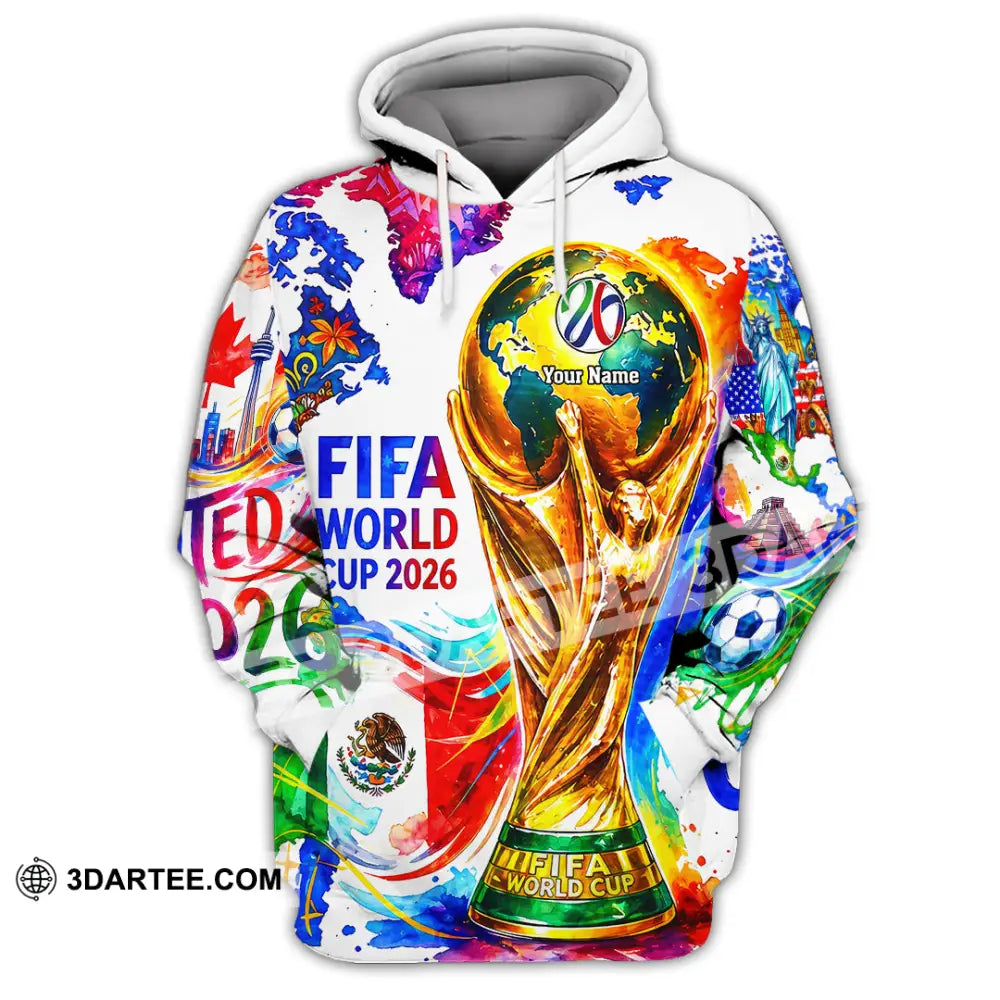 Unisex Shirt - Custom World Cup 2026 3D Shirt - Hoodie / S - T-shirt