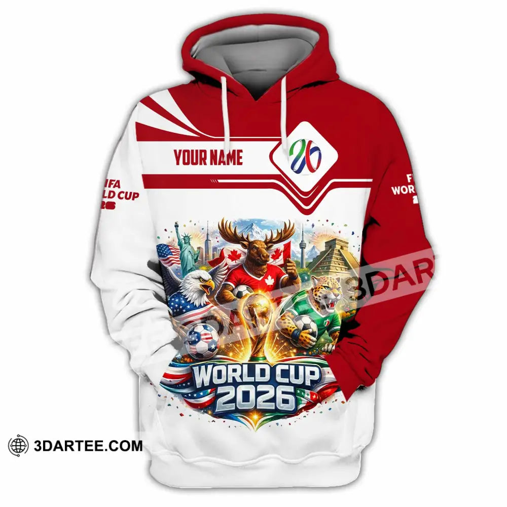 Unisex Shirt - Custom World Cup 2026 3D Shirt Hoodie / S T-shirt