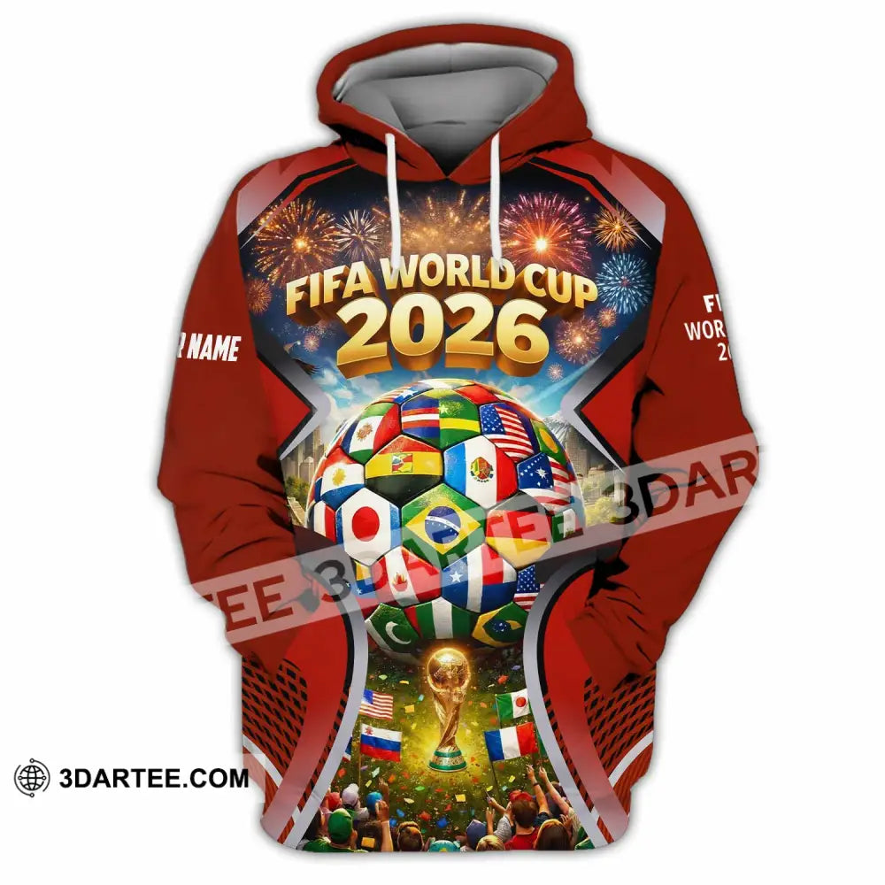 Unisex Shirt - Custom World Cup 2026 3D Shirt Hoodie / S T-shirt