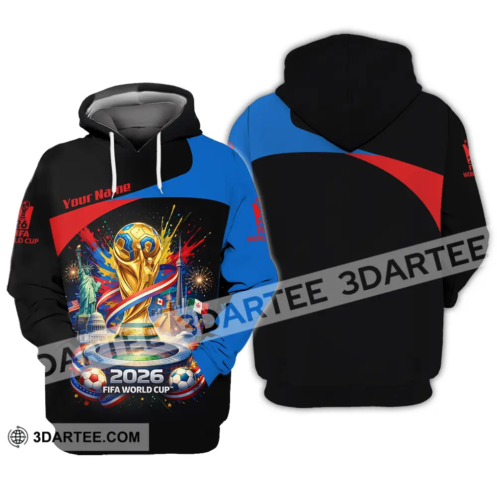 Unisex Shirt - Custom World Cup 2026 3D Shirt - Hoodie / S - T-shirt
