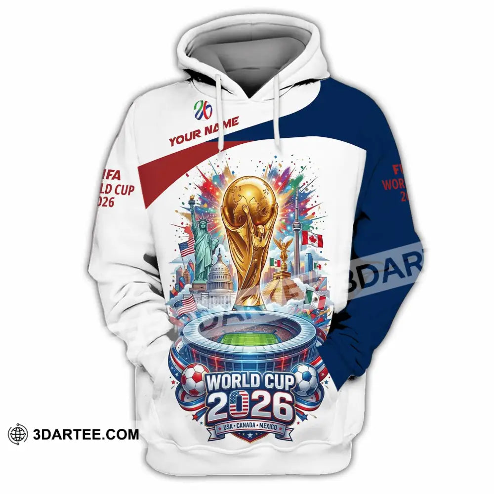 Unisex Shirt - Custom World Cup 2026 3D Shirt - Hoodie / S - T-shirt