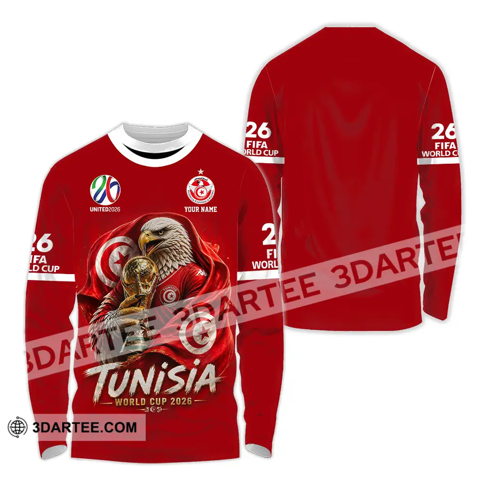 Unisex Shirt - Custom World Cup 2026 3D Shirt - Long Sleeve Shirt / S - T-shirt