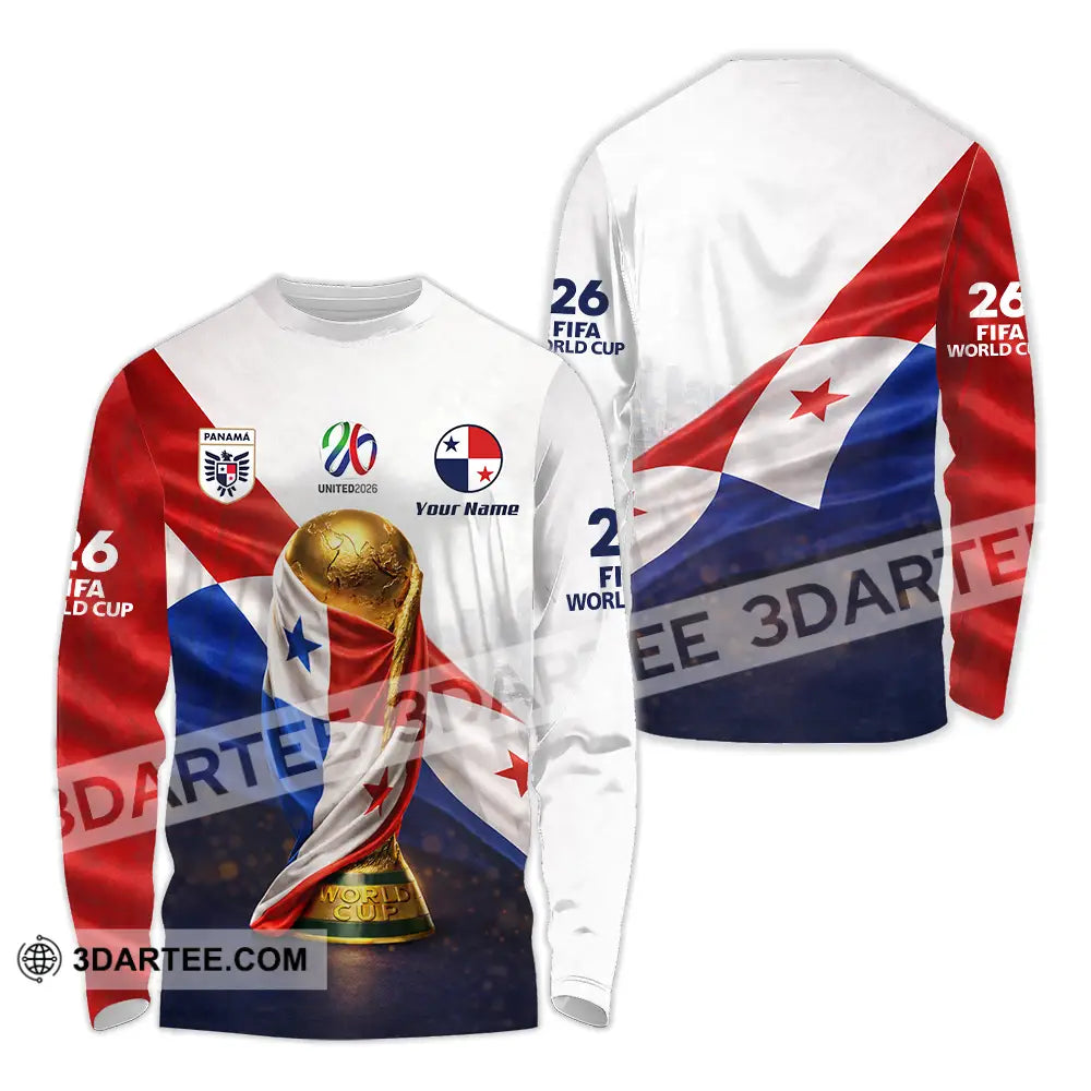 Unisex Shirt - Custom World Cup 2026 3D Shirt - Long Sleeve Shirt / S - T-shirt