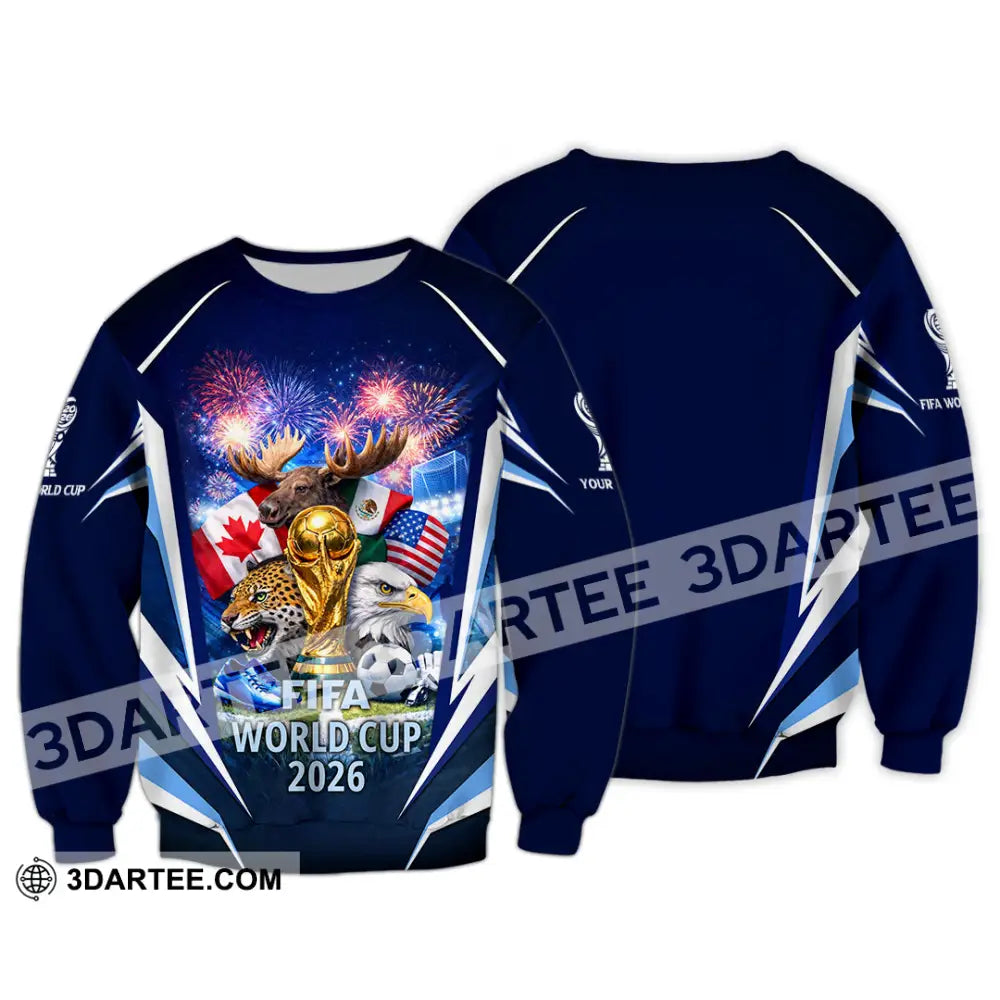 Unisex Shirt - Custom World Cup 2026 3D Shirt Long Sleeve / S T-shirt