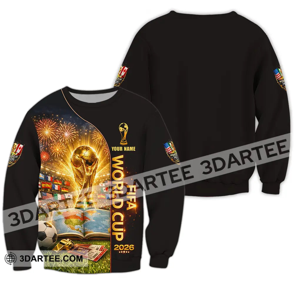 Unisex Shirt - Custom World Cup 2026 3D Shirt Long Sleeve / S T-shirt