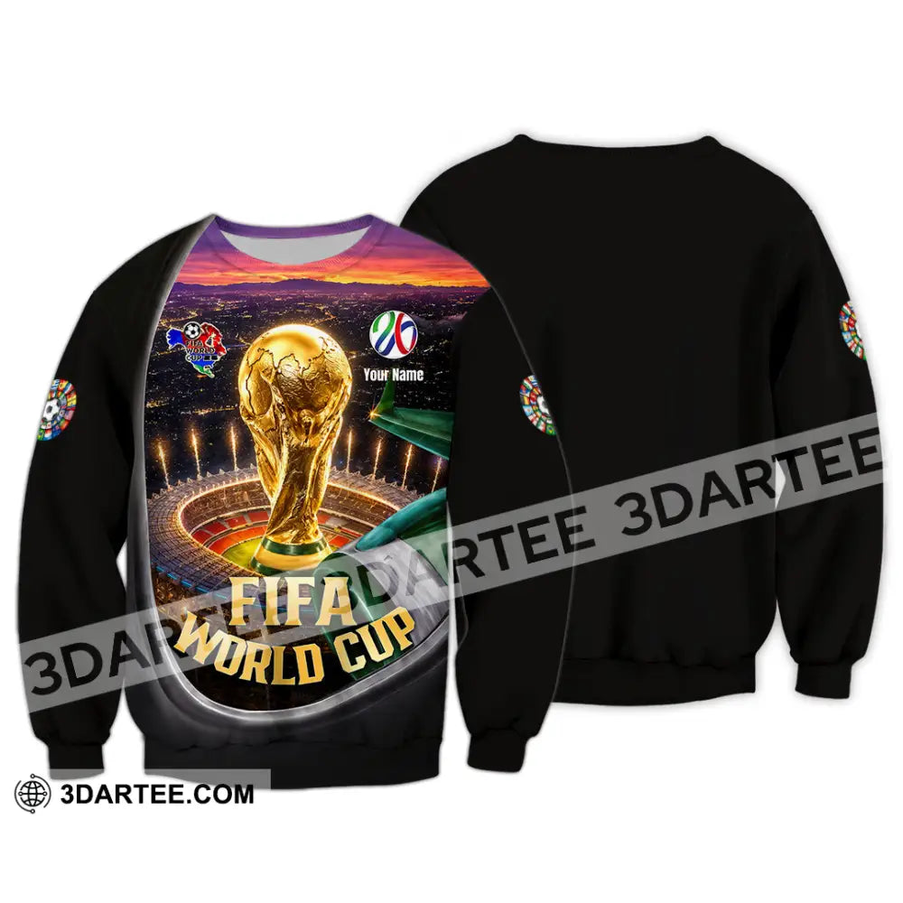 Unisex Shirt - Custom World Cup 2026 3D Shirt - Long Sleeve / S - T-shirt