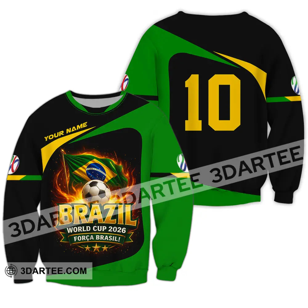Unisex Shirt - Custom World Cup 2026 3D Shirt Long Sleeve / S T-shirt