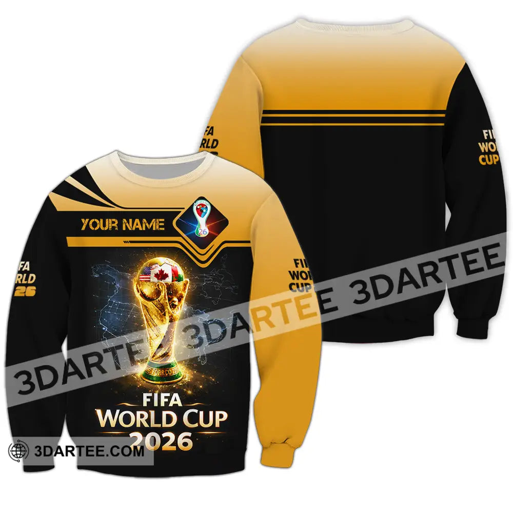 Unisex Shirt - Custom World Cup 2026 3D Shirt - Long Sleeve / S - T-shirt
