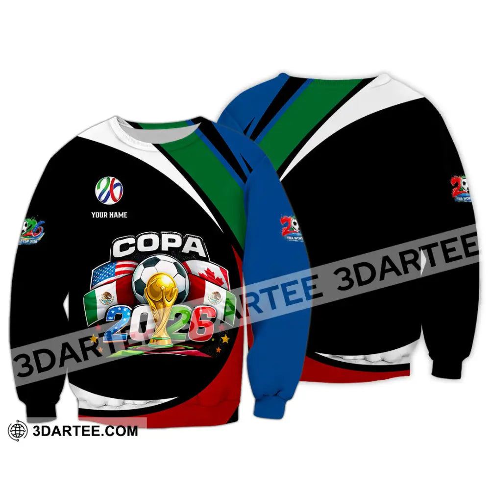 Unisex Shirt - Custom COPA 2026 3D Shirt - Long Sleeve / S - T-shirt