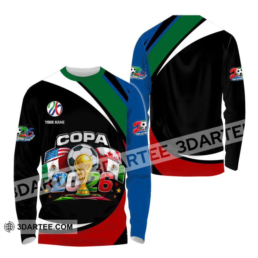 Unisex Shirt - Custom COPA 2026 3D Shirt - Long Sleeve Shirt / S - T-shirt
