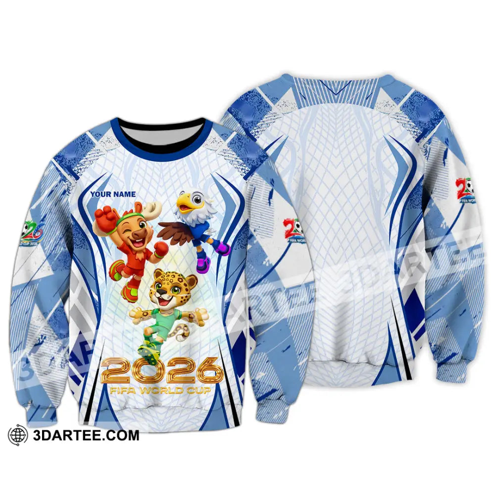 Unisex Shirt - Custom World Cup 2026 3D Shirt Long Sleeve / S T-shirt