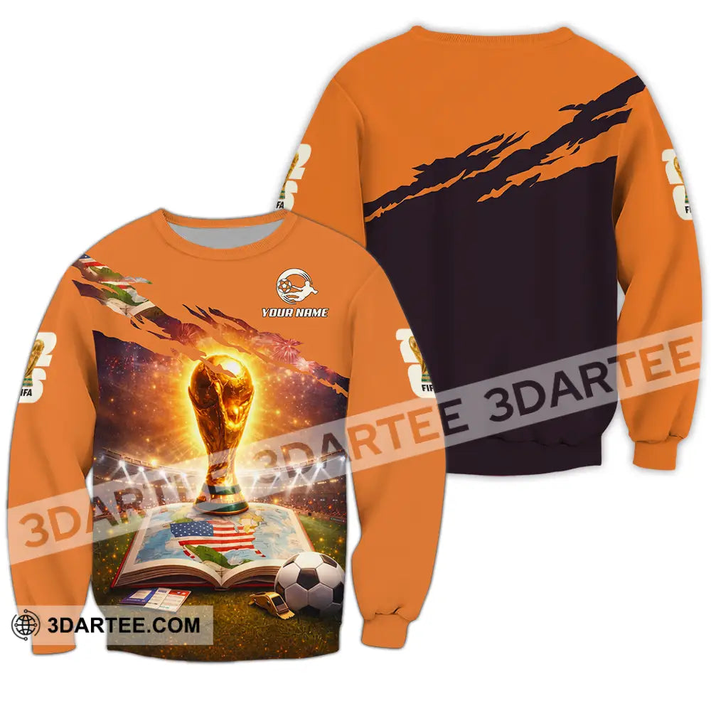 Unisex Shirt - Custom World Cup 2026 3D Shirt Long Sleeve / S T-shirt