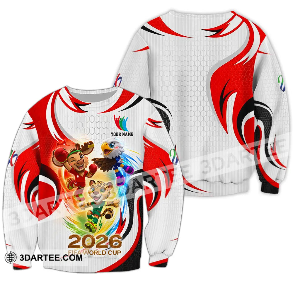Unisex Shirt - Custom World Cup 2026 3D Shirt Long Sleeve / S T-shirt