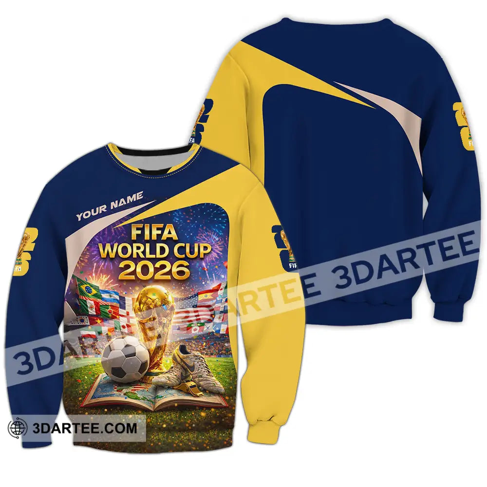 Unisex Shirt - Custom World Cup 2026 3D Shirt Long Sleeve / S T-shirt